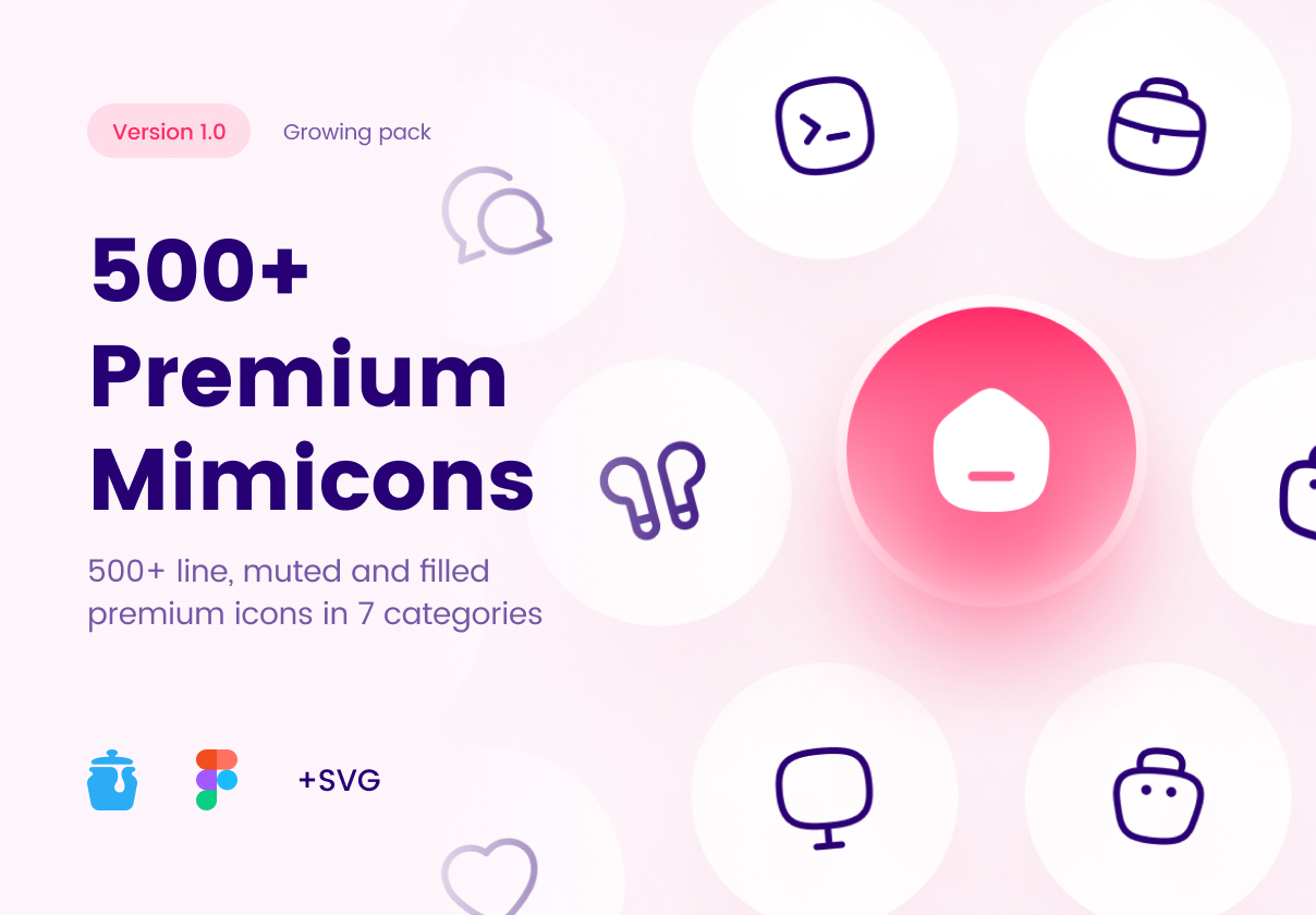 Mimicons Premium Icons Set